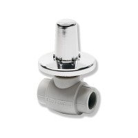 Кран шаровой PPR Ekoplastik 20 под штукатурку Кран шаровой PPR Ekoplastik 20 под штукатурку