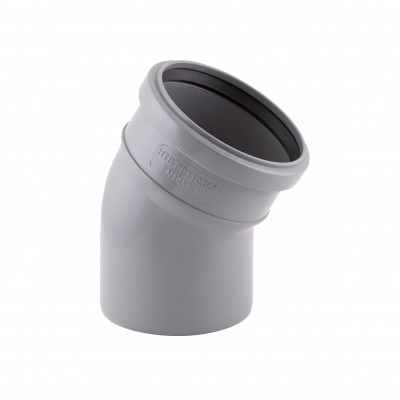 Колено PPR канализационное TA Sewage 110, 30° Колено PPR канализационное TA Sewage 110, 30°