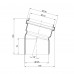 Колено PPR канализационное Ostendorf Skolan 110, 15° Колено PPR канализационное Ostendorf Skolan 110, 15°