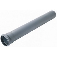 Труба ПВХ канализационная 110х2,7 0,75 м Труба ПВХ канализационная 110х2,7 0,75 м