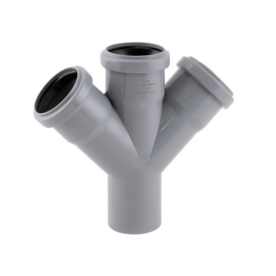 Крестовина канализационная TA Sewage 50, 45° Крестовина канализационная TA Sewage 50, 45°