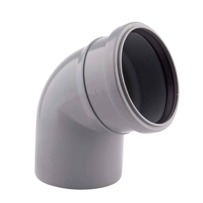 Колено PPR канализационное TA Sewage 50, 67° Колено PPR канализационное TA Sewage 50, 67°