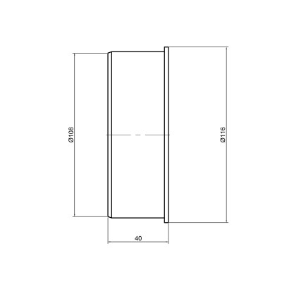 Заглушка PPR канализационная TA Sewage 110