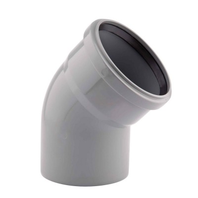 Колено PPR канализационное TA Sewage 50, 45° Колено PPR канализационное TA Sewage 50, 45°