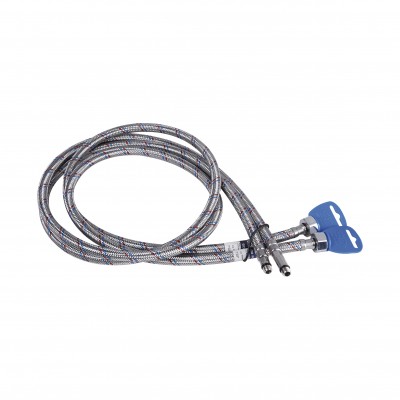 Гибкая подводка для воды SD Plus М10 150 см (пара) SD396W150 Гибкая подводка для воды SD Plus М10 150 см (пара) SD396W150