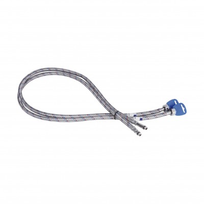 Гибкая подводка для воды SD Plus М10 120 см (пара) SD396W120 Гибкая подводка для воды SD Plus М10 120 см (пара) SD396W120