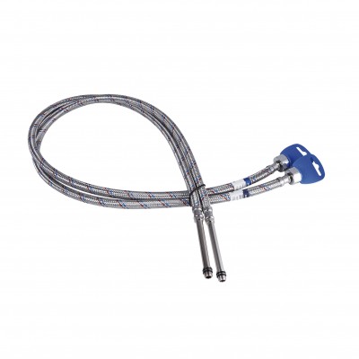 Гибкая подводка для воды SD Plus М10 100 см (пара) SD396W100L Гибкая подводка для воды SD Plus М10 100 см (пара) SD396W100L