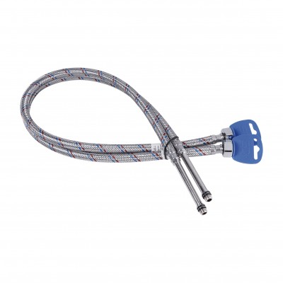 Гибкая подводка для воды SD Plus М10 80 см (пара) SD396W80L Гибкая подводка для воды SD Plus М10 80 см (пара) SD396W80L