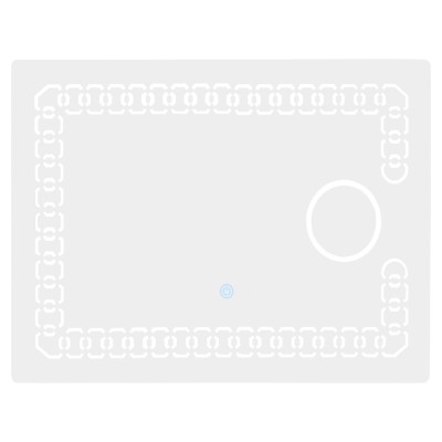 Зеркало с LED-подсветкой Lidz 140.08.02 700х500 Зеркало с LED-подсветкой Lidz 140.08.02 700х500