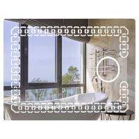 Зеркало с LED-подсветкой Lidz 140.08.02 700х500 Зеркало с LED-подсветкой Lidz 140.08.02 700х500