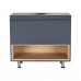 Тумба напольная Qtap Robin 800х616х437 Graphite/Whitish oak со столешницей QT1380TNН8002GWO Тумба напольная Qtap Robin 800х616х437 Graphite/Whitish oak со столешницей QT1380TNН8002GWO