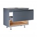 Тумба напольная Qtap Robin 800х616х437 Graphite/Whitish oak со столешницей QT1380TNН8002GWO Тумба напольная Qtap Robin 800х616х437 Graphite/Whitish oak со столешницей QT1380TNН8002GWO