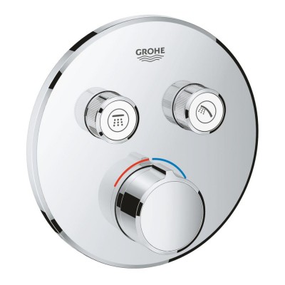 Внешняя часть смесителя для душа Grohe SmartControl 29145000 на два потребителя