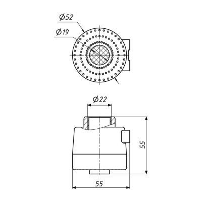 Аэратор Lidz (CRM) 48 00 025 00 с внутренней резьбой Аэратор Lidz (CRM) 48 00 025 00 с внутренней резьбой