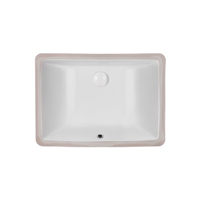 Раковина Qtap Stork 555х410х200 White с донным клапаном QT1511LU022W