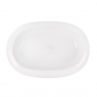 Раковина-чаша Qtap Robin 635x420x105 White с донным клапаном QT13113075W