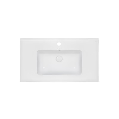 Раковина Qtap Albatross E49 900х490х200 White с донным клапаном QT01119090E49W