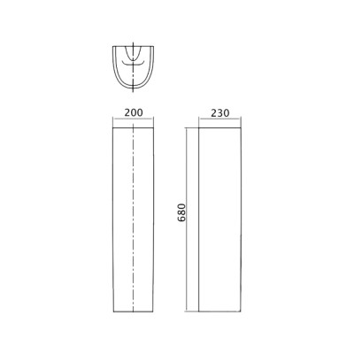 Пьедестал Azzurra Clas+ CLP300B1