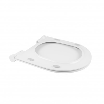 Унитаз-компакт Qtap Aquarius безободковый с сиденьем Soft-close QT2122C665PW Унитаз-компакт Qtap Aquarius безободковый с сиденьем Soft-close QT2122C665PW