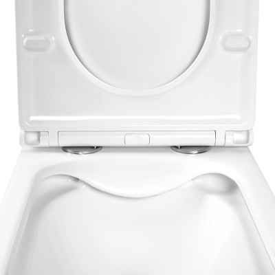 Унитаз-компакт Qtap Aries безободковый с сиденьем Soft-close QT03222171ARW Унитаз-компакт Qtap Aries безободковый с сиденьем Soft-close QT03222171ARW