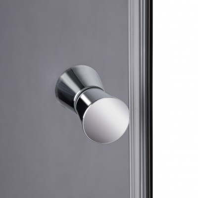 Душевой бокс Lidz Tani SB90x90.SAT.HIGH.GR, стекло тонированное 4 мм