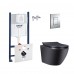 Набор инсталляция 4 в 1 Grohe Rapid SL 3884000G + унитаз с сиденьем Qtap Robin QT1333046ENRMB