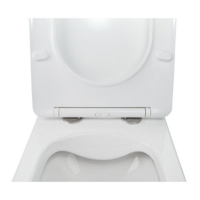 Комплект инсталляция Grohe Rapid SL 38722001 + унитаз с сиденьем Qtap Jay QT07335176W + набор для гигиенического душа Grohe BauClassic 111048