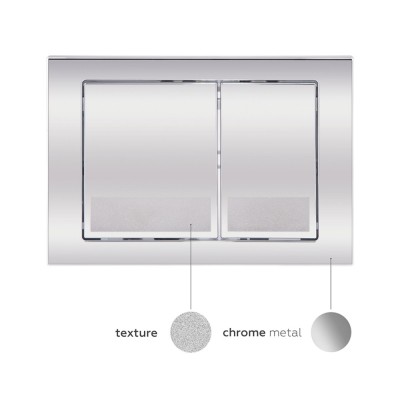 Набор Qtap инсталляция 3 в 1 Nest QT0133M425 + панель смыва QT0111M06028CRM + унитаз с сиденьем Crow QT05335170W