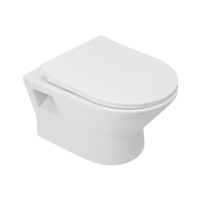 Набор инсталляция 4 в 1 Grohe Rapid SL 38721001 + унитаз с сиденьем Qtap Lark QT0331159W