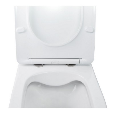 Набор инсталляция 4 в 1 Grohe Rapid SL 38722001 + унитаз с сиденьем Qtap Swan QT16335178W