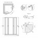 Душевая кабина Lidz Latwa SC80x80.SAT.LOW.FR, стекло Frost 4 мм