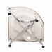 Душевая кабина Lidz Latwa SC80x80.SAT.HIGH.FR, стекло Frost 4 мм