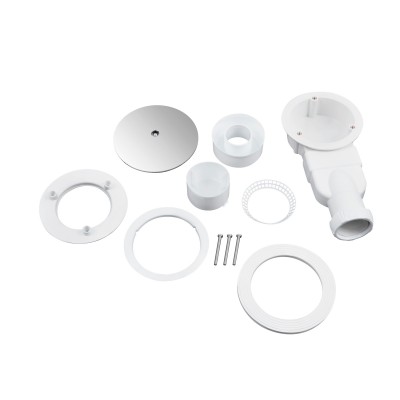 Набор Qtap душевая кабина Presto New CRM1088SC5 Clear 2020х800х800 мм + поддон Tern 308812C 80x80x12 см с сифоном