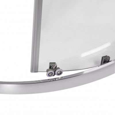 Душевая кабина Qtap Taurus CRM1011AC6 100х100 см, стекло Clear 6 мм без поддона