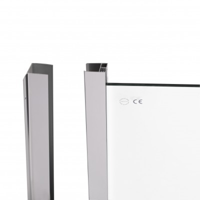 Душевая кабина Qtap Taurus CRM1011AC6 100х100 см, стекло Clear 6 мм без поддона