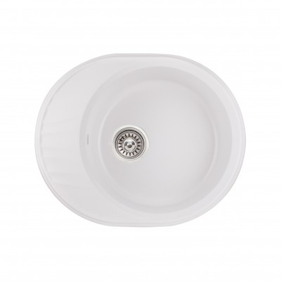 Кухонная мойка Qtap CS 6151 White (QT6151WHI650)