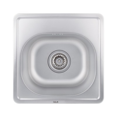 Кухонная мойка ULA 7706 U Satin (40х40 см)