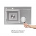 Набор 2 в 1 Lidz кухонная мойка H7851L 3.0/0.8 мм Brush + дозатор для моющего средства