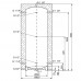 Теплоаккумулятор Thermo Alliance TA-00 350 (60 мм)