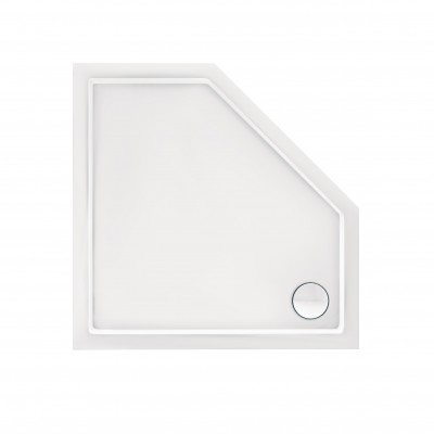 Душевой поддон Qtap Diamond 301112 100x100x12 см + сифон