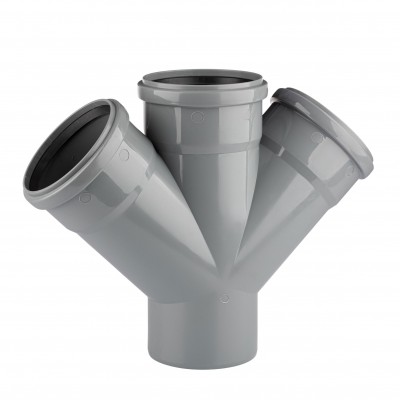 Крестовина 110х110х110х45° TA Sewage Крестовина 110х110х110х45° TA Sewage