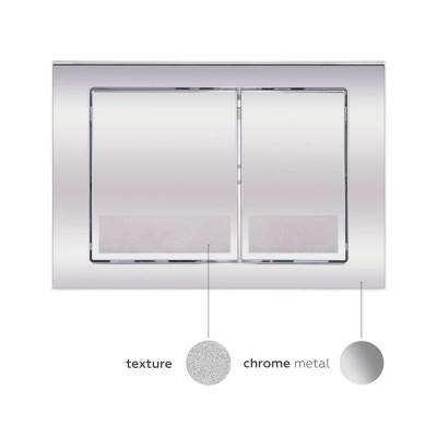 Комплект: Qtap Robin Ultra Quiet унитаз подвесной QT1333046EUQW+Nest комплект инсталляции 4в1 (квадратная клавиша Chrome) QT0133M425 + QT0111M06028CRM