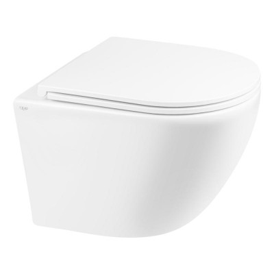 Набор для ванной комнаты подвесной монтаж Qtap Robin Bundle White