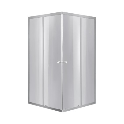 Душевая кабина Lidz Wawel SC90x90.SAT.LOW.DGR, стекло темне тонированное 4 мм без поддона