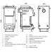 Котел твердотопливный стальной Thermo Alliance Magnum V 4.0 SF 20