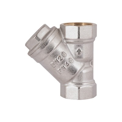 Фильтр Thermo Alliance Standart для газа 3/4"ВВ никель, косой TAS125G20