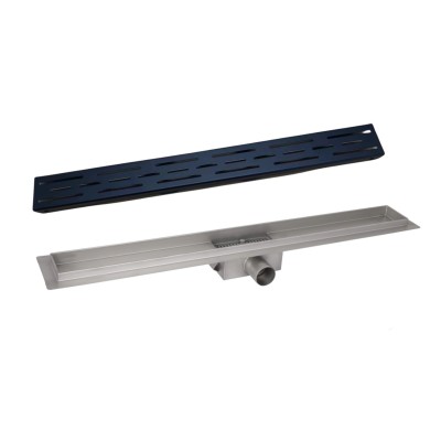 Комплект Qtap Taurus FD700 (BLA) Линейный трап из нержавеющей стали с сухим затвором 700 мм Комплект Qtap Taurus FD700 (BLA) Линейный трап из нержавеющей стали с сухим затвором 700 мм