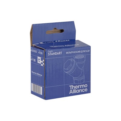 Фильтр Thermo Alliance Standart для газа 3/4"ВВ никель, косой TAS125G20