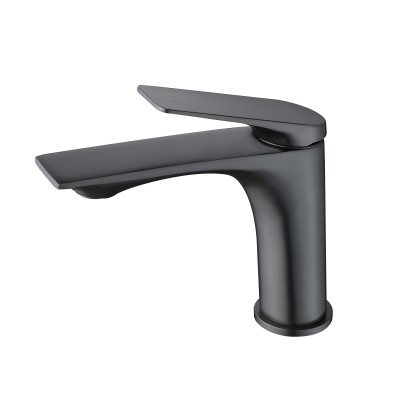 Смеситель для раковины Qtap Vlasta New QTVLA270GMB45641 Gunmetal Black PVD