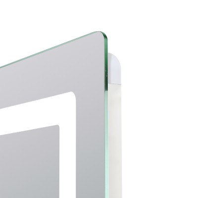 Зеркало Lidz Kubis (KU2) 600х800 с LED-подсветкой Touch, с антизапотеванием, с диммером, рег. яркости LD78LF937608048449